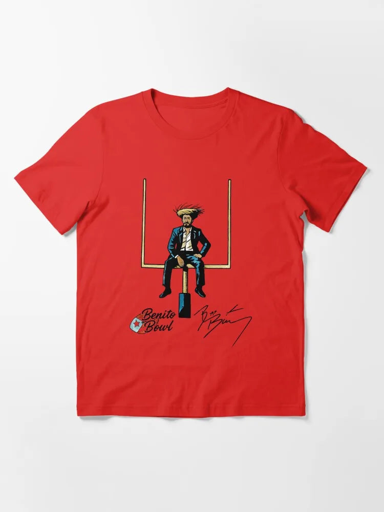 Benito Bowl Bad Bunny Puerto Rico Football Bad Bunny Football 2026 Summer Luxury Fashion Men's Women's Cotton Oversized T-shirt