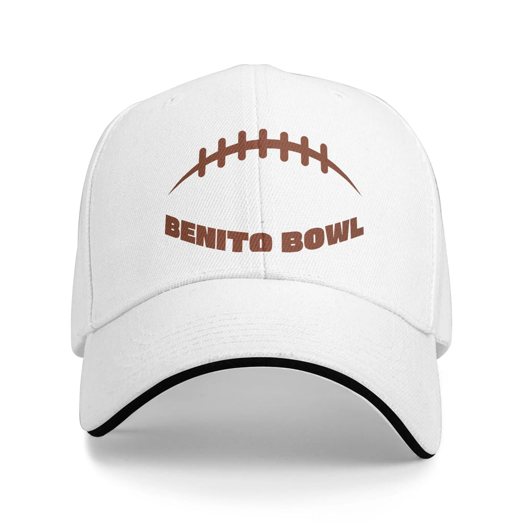 Puerto Rico Football Sandwich Hat ,Sport,Baseball Caps Benito Bowl Bad Bunny Sandwich Hat Adjustable Racing Cap Summer Cap