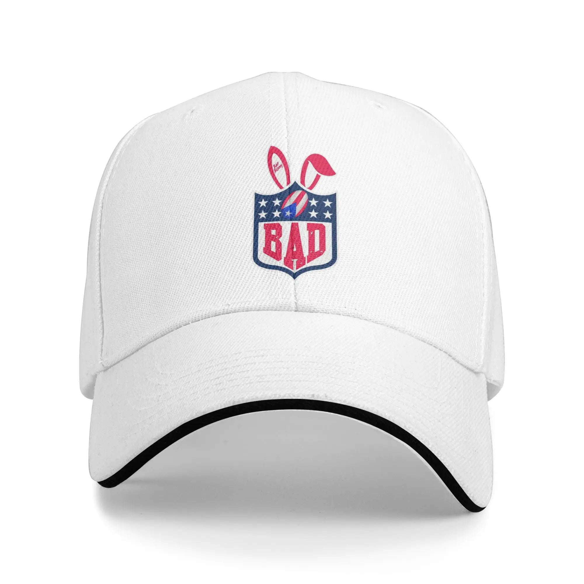 Puerto Rico Football Sandwich Hat ,Sport,Baseball Caps Benito Bowl Bad Bunny Sandwich Hat Adjustable Racing Cap Summer Cap