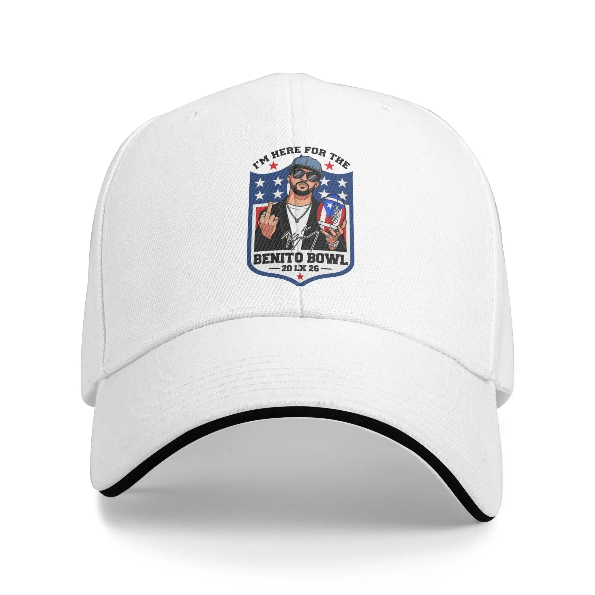 Puerto Rico Bad Bunny Debi Tirar Mas Fotos Sandwich Hat  Baseball Caps Snapback Caps Benito Bowl Sun Hat Adjustable Racing Cap