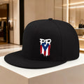 Puerto Rico PR Flag Distressed Baseball Cap Adjustable Cotton Casual Sports Snapback Hat Unisex