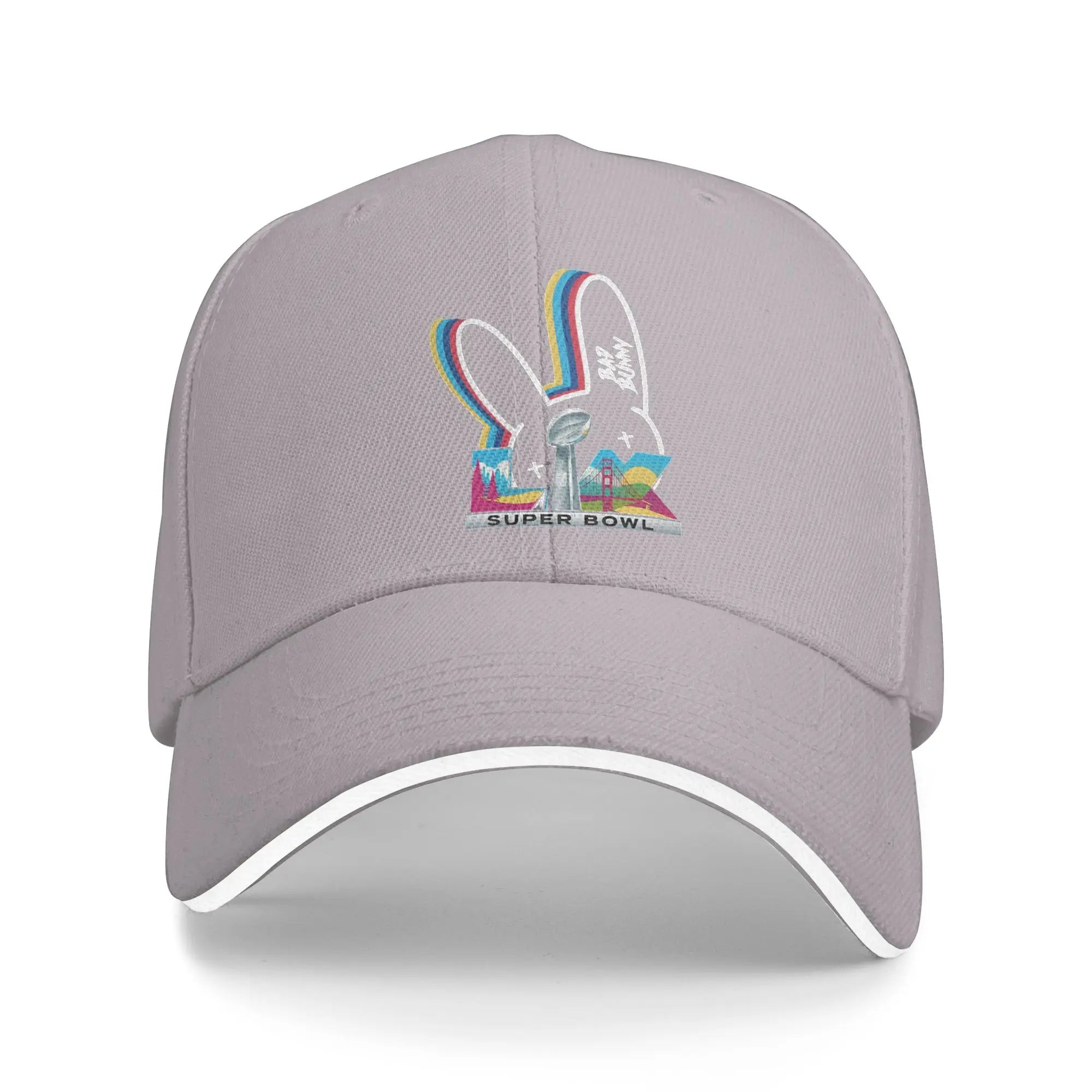 Benito Bowl Puerto Rican Bad Bunny Baseball Cap  Running Hippie Fashion Print Sun Trucker Hat Women Men Hot Sale Baseball Caps