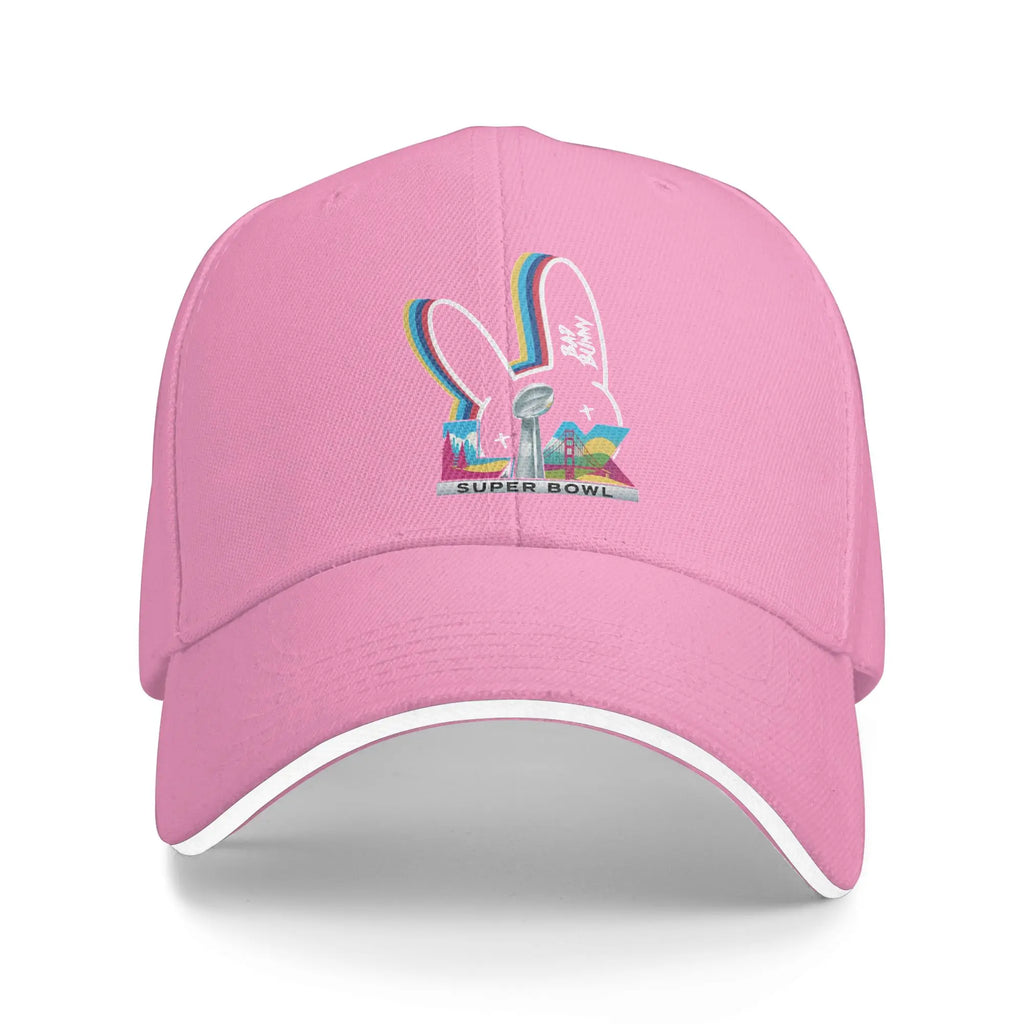 Benito Bowl Puerto Rican Bad Bunny Baseball Cap  Running Hippie Fashion Print Sun Trucker Hat Women Men Hot Sale Baseball Caps