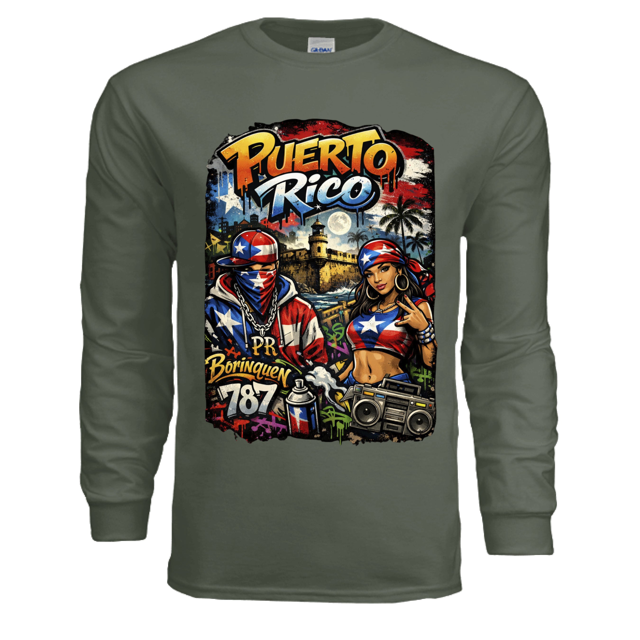 MILITARY GREEN - FRONT