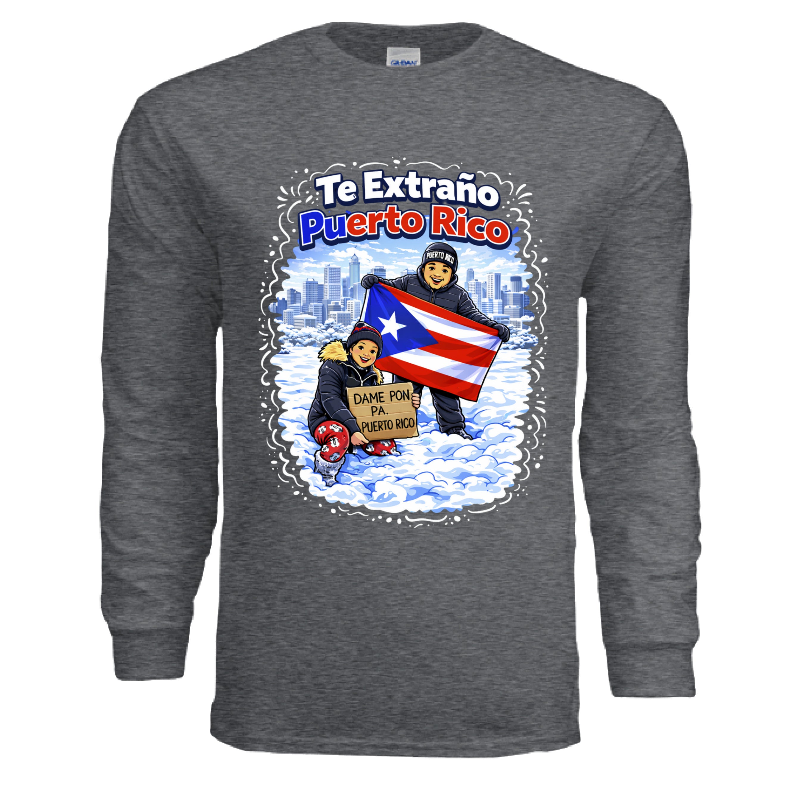 DARK HEATHER - FRONT